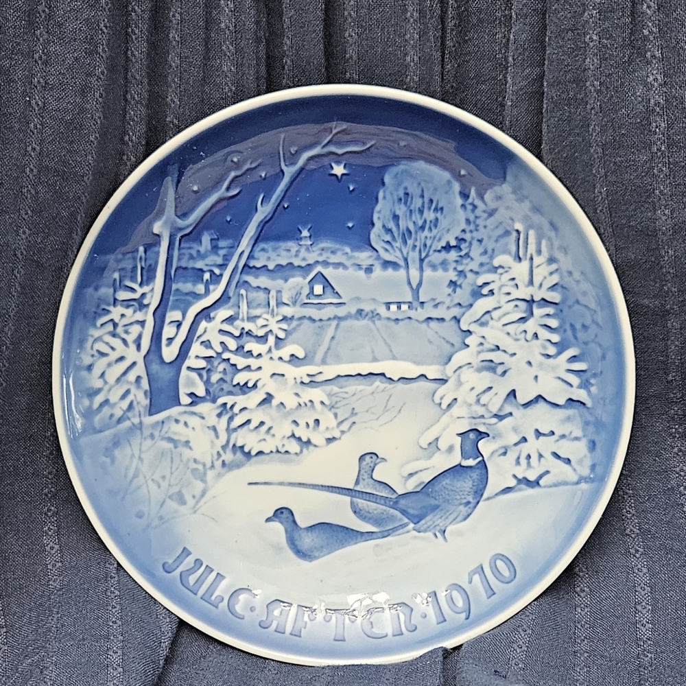 Norwegian Collector Plate 7¼"